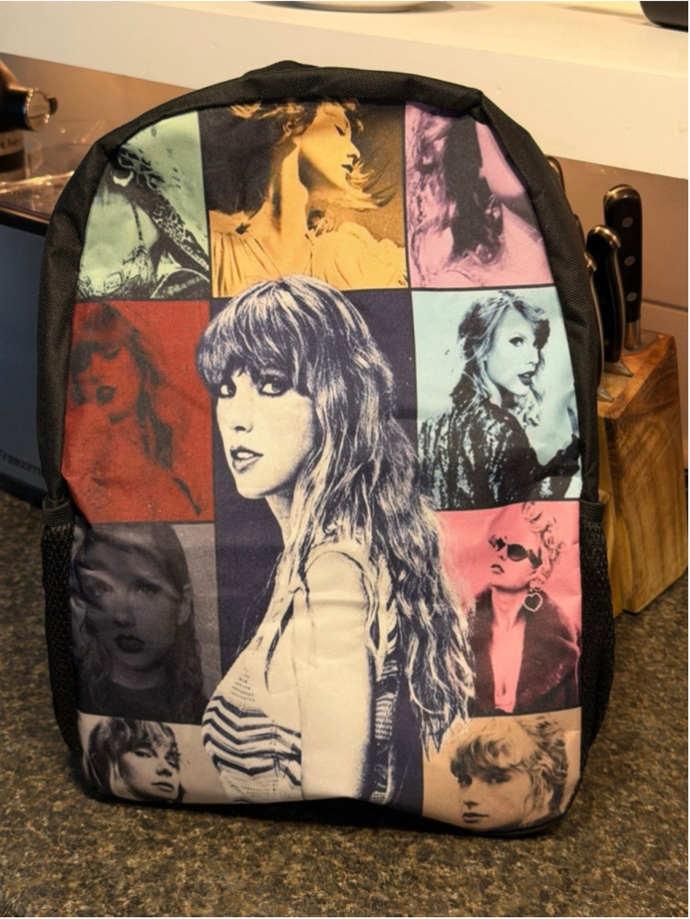 Taylor Swift Backpack School Book Bag 17" Tote New